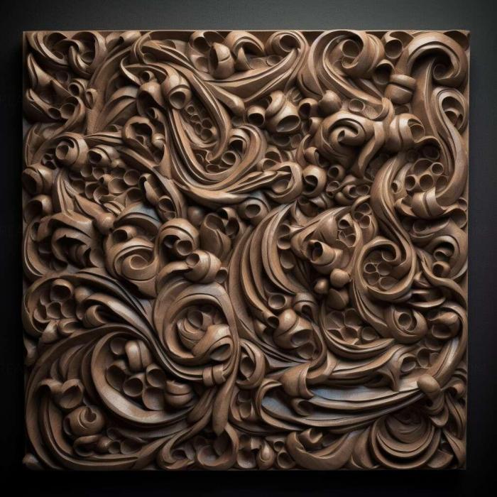 نموذج ثلاثي الأبعاد لآلة CNC 3D Art 